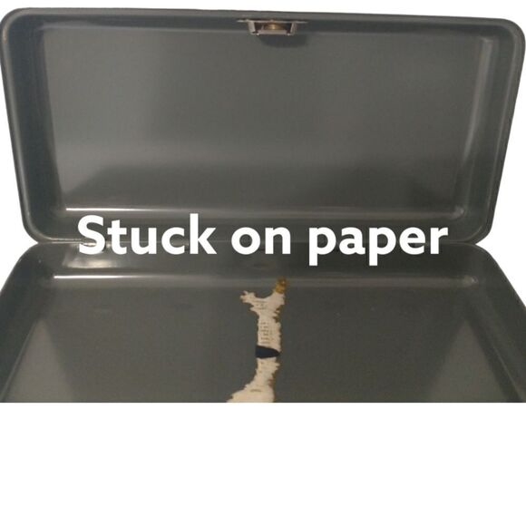 Vintage Lock Box Safe Steel Fire Resistant Security Advertising Promo Needs Lock - Picture 11 of 15